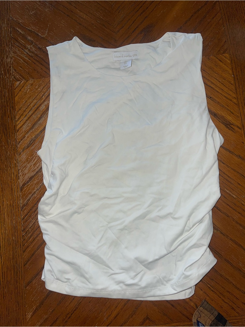 House of Harlow 1960 White Sleeveless Tank Top